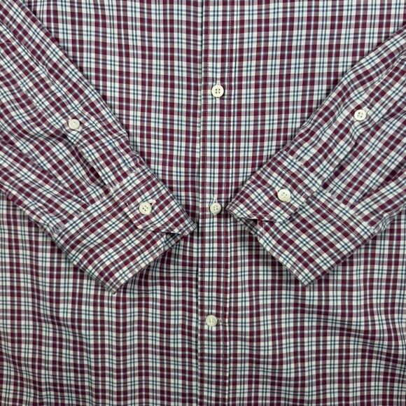 Brunello Cucinelli Basic Fit XL Plaid Cotton‎ Shirt - Picture 3 of 7
